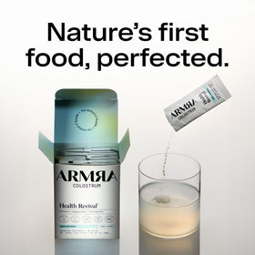 ARMRA Poudre de Colostrum, vue d'ensemble des sticks