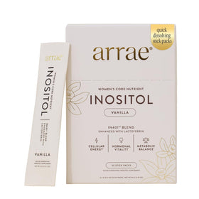 Arrae Inositol 40:1 sachets vanille vue de face