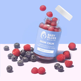 Arrière de la boîte de gummies Baby Blues magnésium