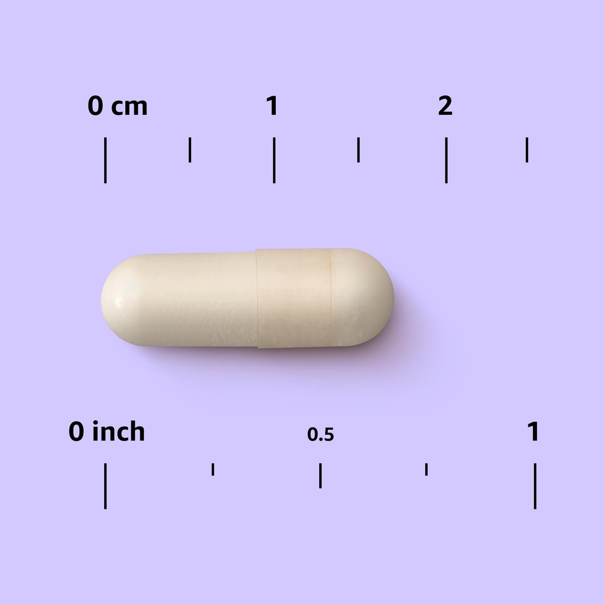 Arrière de la bouteille de capsules de fer 18mg Elements