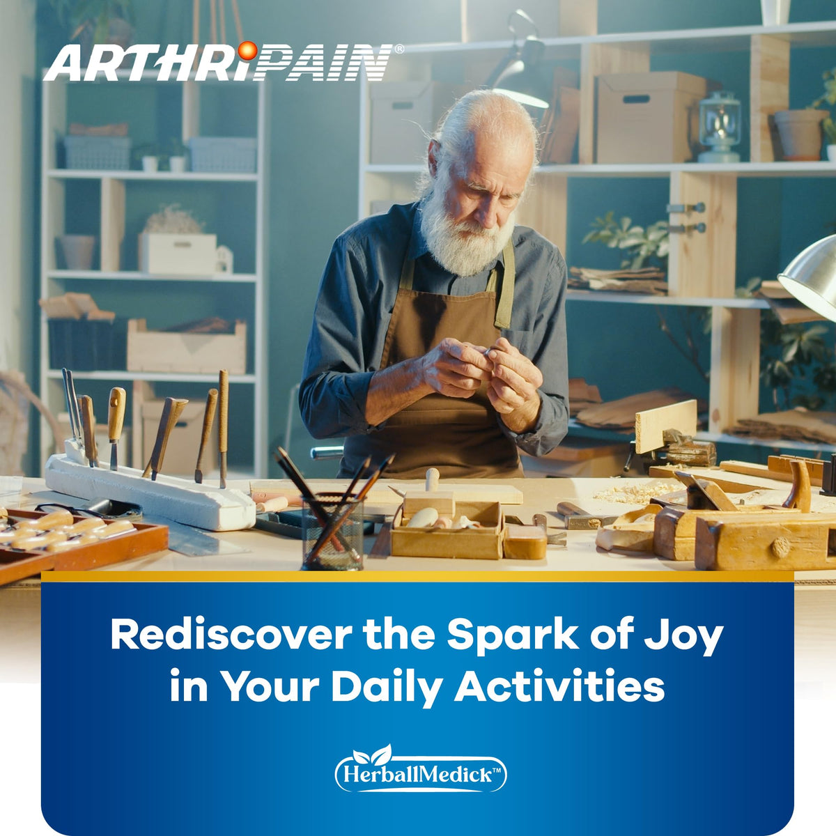 Arthripain Joint Juice sachets avec informations nutritionnelles