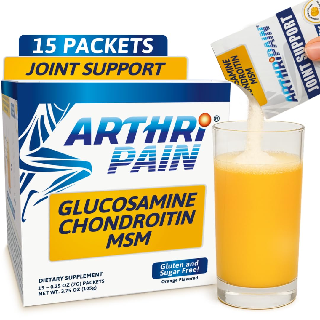 Arthripain Joint Juice sachets de glucosamine et chondroïtine