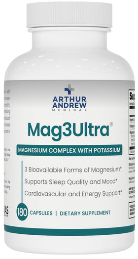 Arthur Andrew Medical Mag3Ultra 180 capsules vue de face