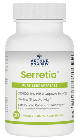 Arthur Andrew Medical Serretia 30 capsules en boîte