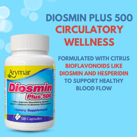 Arymar Diosmin Plus 500mg product details