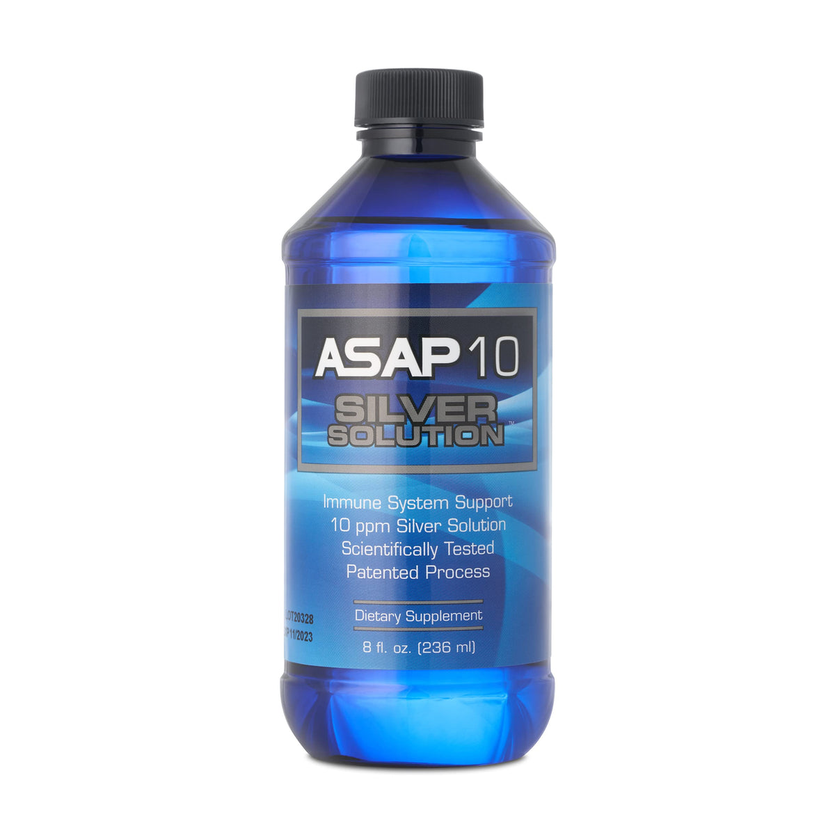 ASAP 10 Silver Solution 240 ml bouteille vue de face