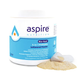 Aspire Nutrition Bio-Heal® Poudre Probiotique 109g vue de face