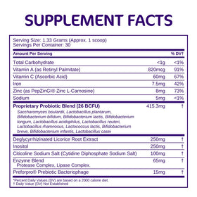 Aspire Nutrition Bio-Heal Pro+ Poudre Probiotique 30 Jours avec cuillère doseuse