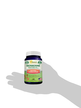 aSquared Nutrition Complément Alimentaire Berbérine 1000mg affichage du dosage