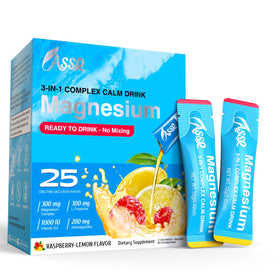 ASSR complément alimentaire prêt à boire, stick pack avant ouverture