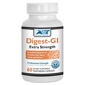 AST Enzymes Compléments Alimentaires Multi-Enzymes 60 Capsules vue avant