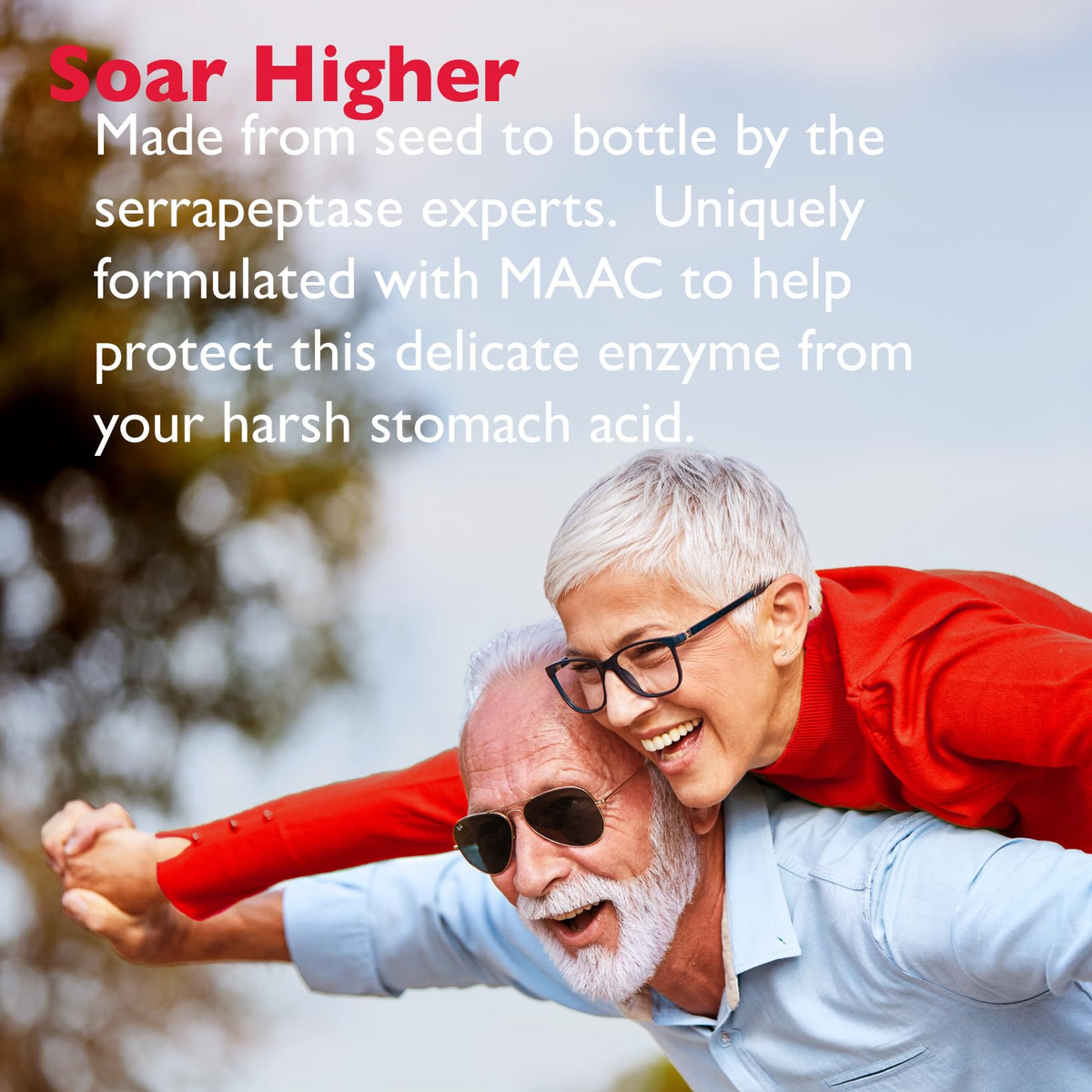 AST Enzymes Serrapeptase 80 000 SPU capsules sur fond blanc