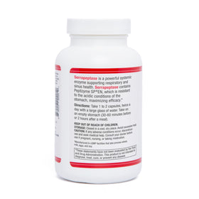 AST Enzymes Serrapeptase 80 000 SPU emballage et capsules