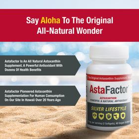 AstaFactor Astaxanthine, flacon avec gélules