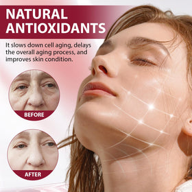 Astaxanthin 12mg gélules avec verre d'eau