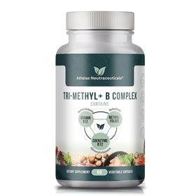 Athelas Neutraceuticals Tri-Methyl+ B Complex 68g avant
