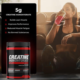 ATHLEAN-X X-CREATINE Poudre de Créatine Monohydrate Pure 540g en poudre