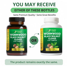 Athletic Choice Complex Vermouth Noire 120 Capsules Végétales étiquette