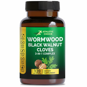 Athletic Choice Complex Vermouth Noire 120 Capsules Végétales vue de face