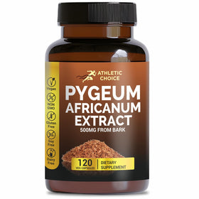 Athletic Choice Pygeum Africanum 500mg 120 capsules vue de face