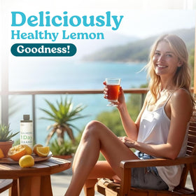 Atlantic Naturals Boisson Détox 1 Jour 240 ml saveur Citron étiquette arrière