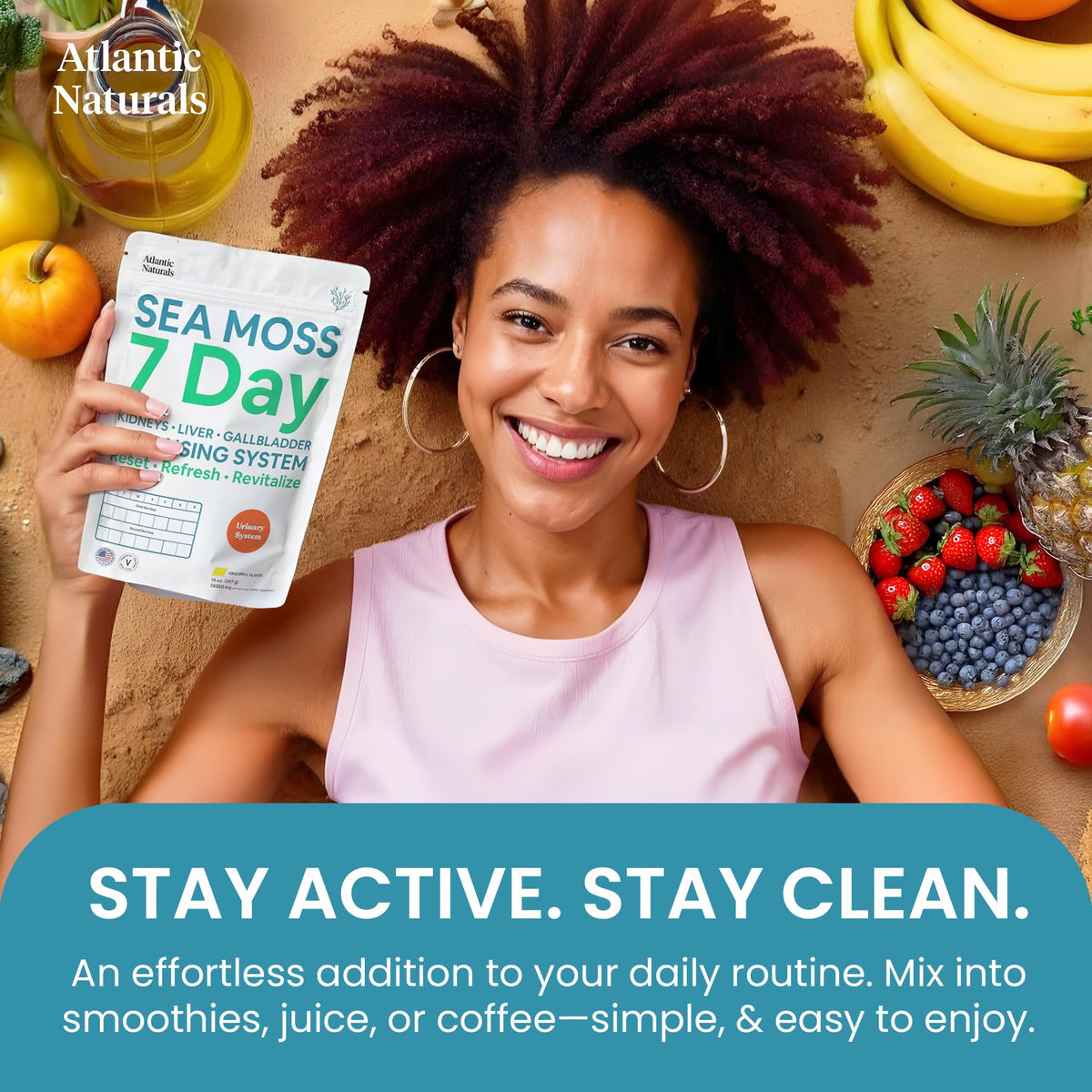 Atlantic Naturals Nettoyage du Foie 7 Jours en usage quotidien