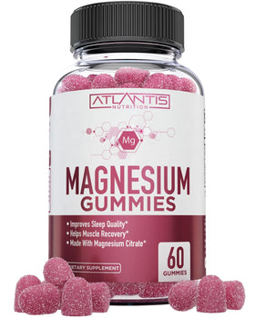 Atlantis Nutrition Gummies de Citrate de Magnésium 60 gummies en pot
