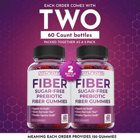 Atlantis Nutrition Gummies Fibres Sans Sucre - emballage
