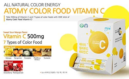 ATOMY Colorfood Vitamin C Poudre 180g emballage