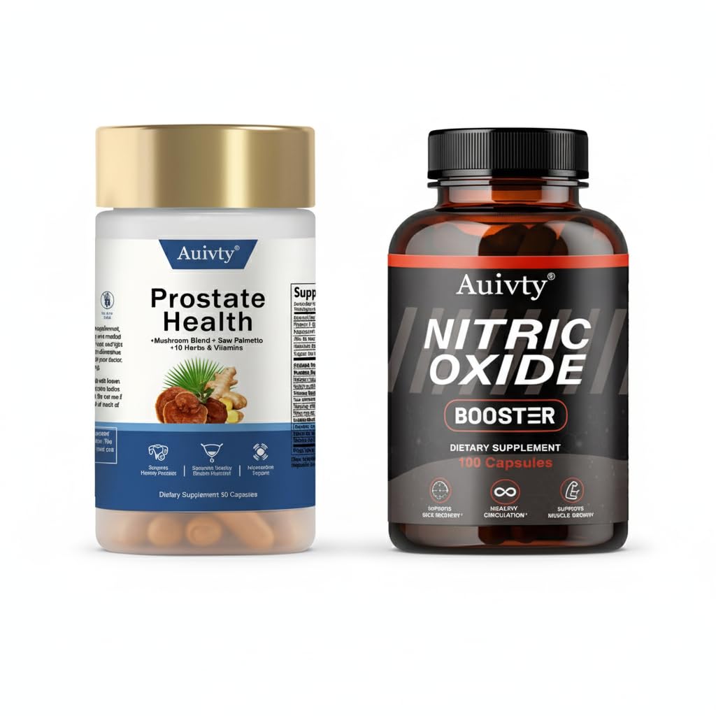 Auivty Complément Alimentaire Prostate 90 capsules vue avant