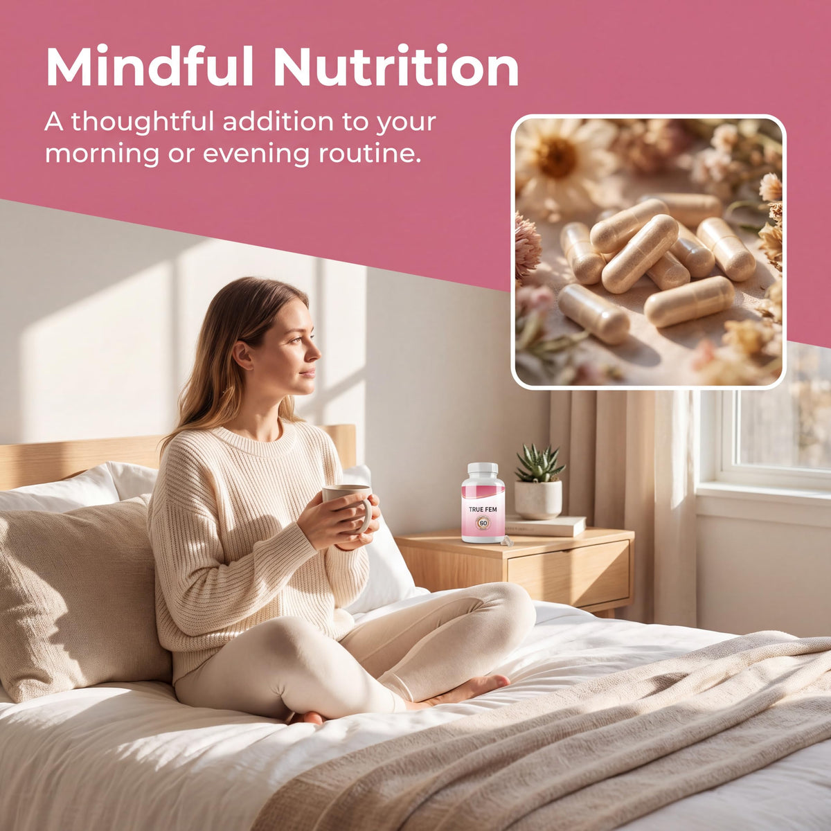 Aultink capsules probiotiques avec vue latérale