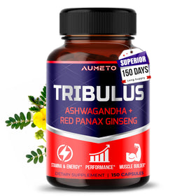 AUMETO Tribulus Terrestris 98% Saponines - vue avant du pot