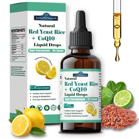 AuraraNeNourish Riz Rouge Liposomal 1200mg flacon avant
