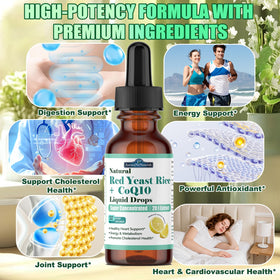 AuraraNeNourish Riz Rouge Liposomal 1200mg flacon ouvert