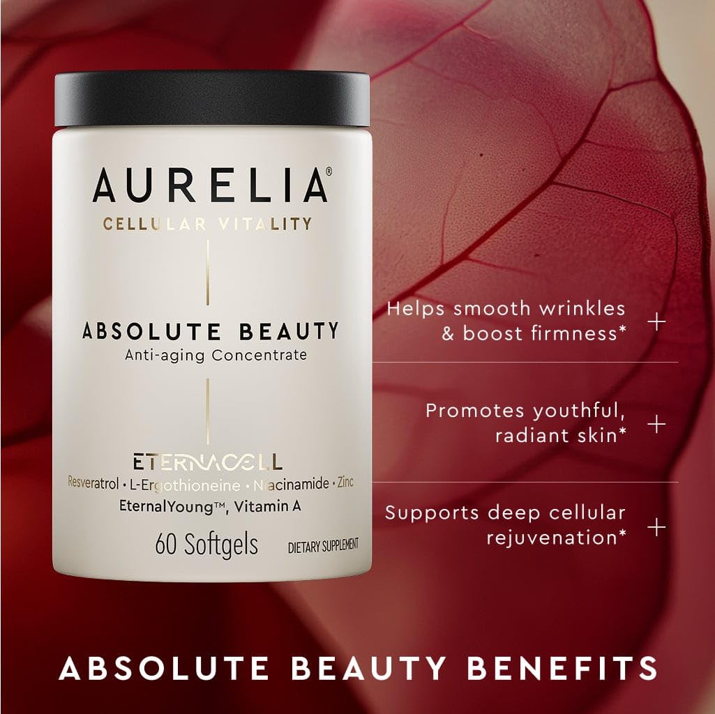 AURELIA Absolute Beauty boîte avec étiquette et ingrédients