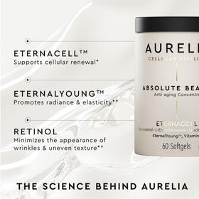 AURELIA Absolute Beauty produit avec des plantes à côté