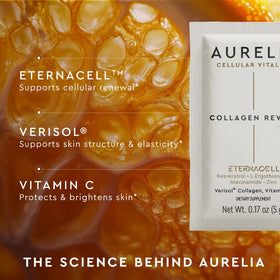 AURELIA Collagène Revive 209g mise en situation sur une table