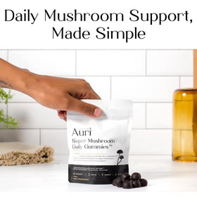 Auri Gummies Champignons 60 unités - affichage en magasin