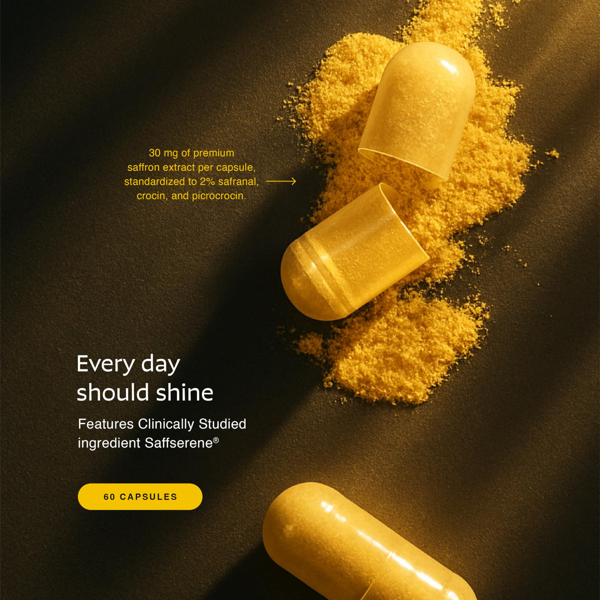 Aurite Saffran 30mg étiquette détaillée du produit