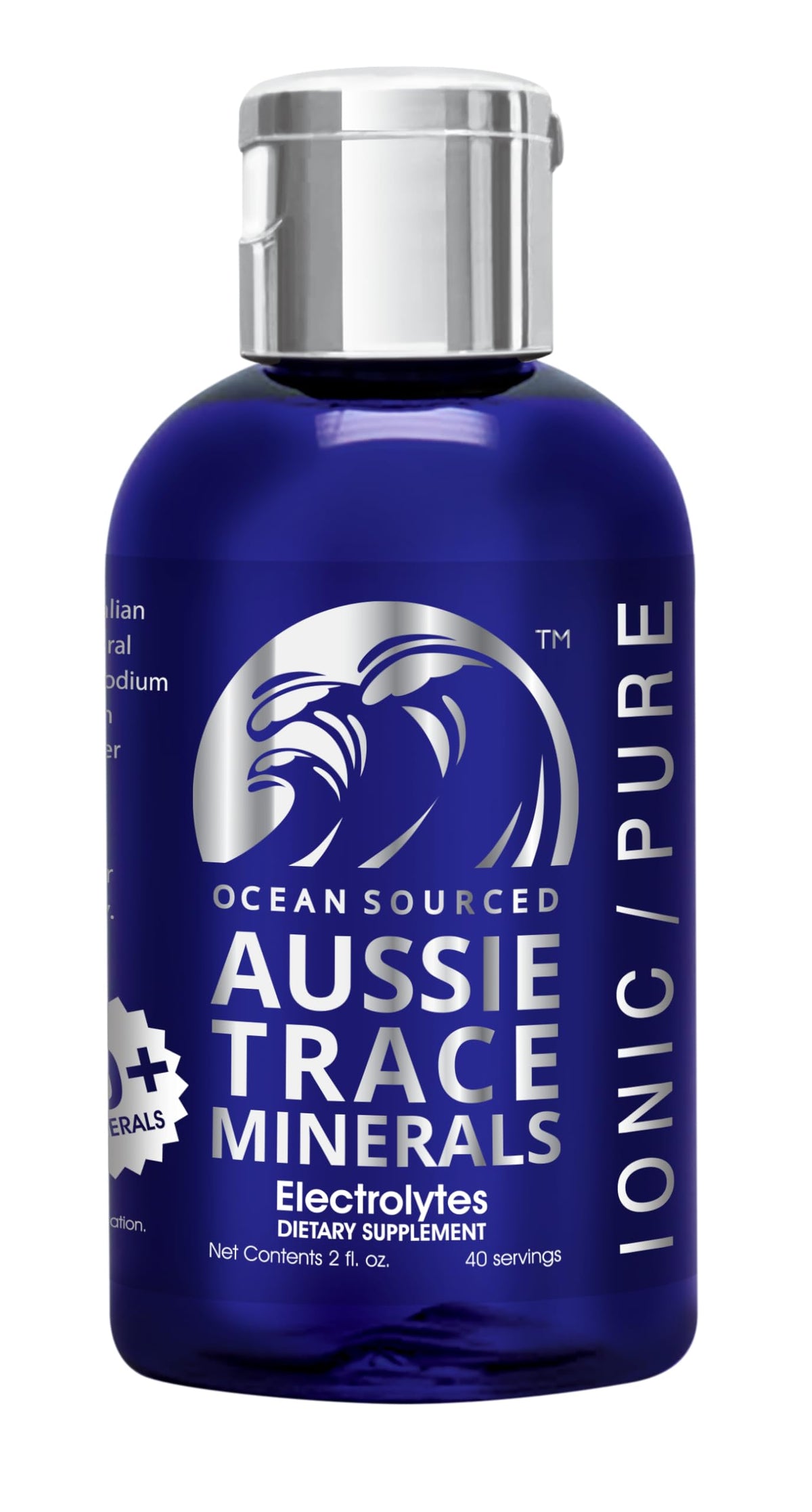 Aussie Trace Minerals 60ml flacon de complément alimentaire électrolytes