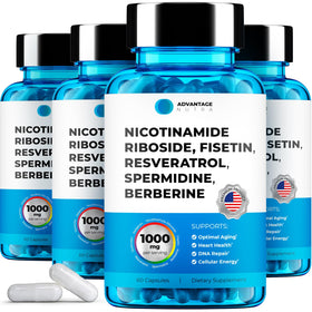 AvantageNutra Nicotinamide Riboside 500 mg avant de l'emballage