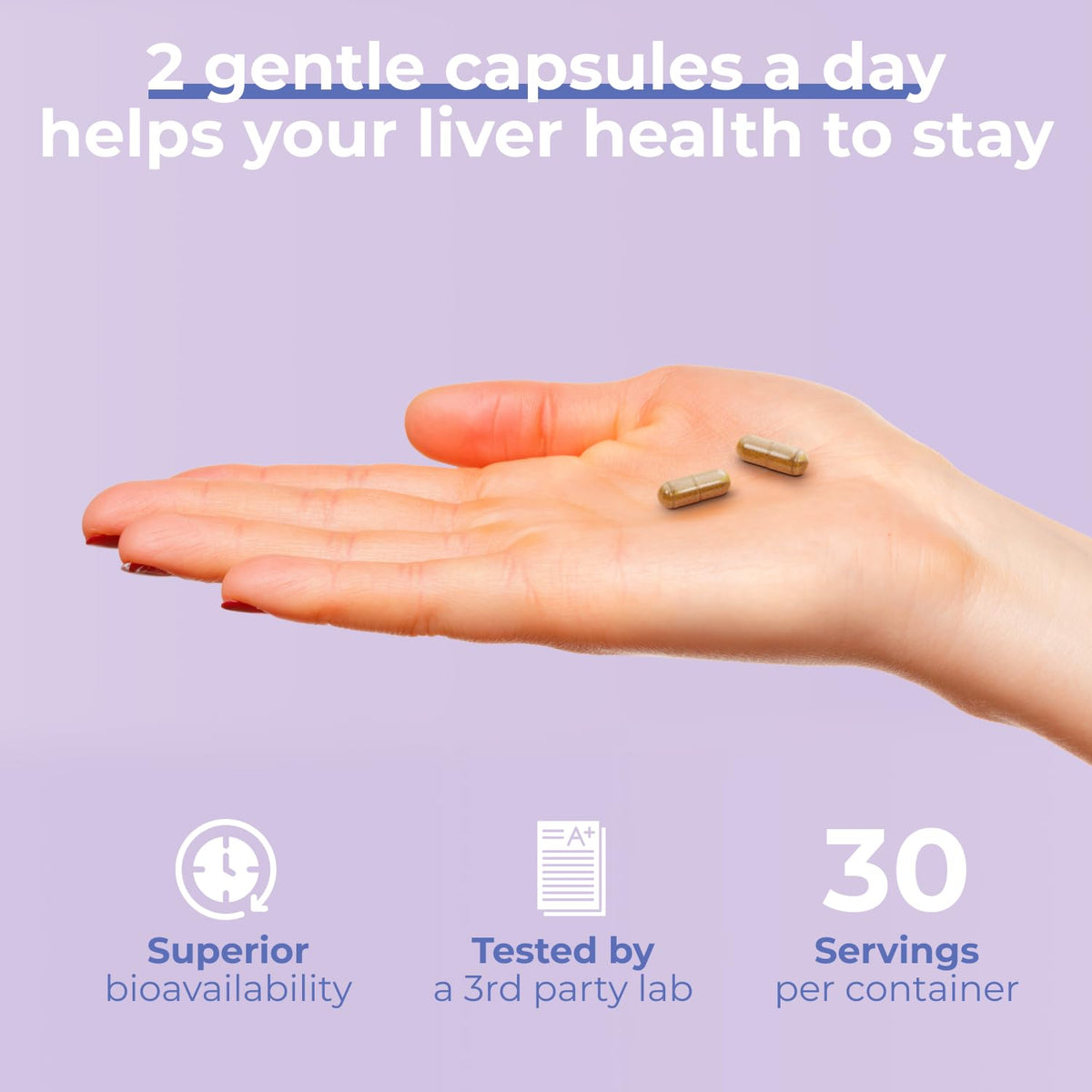 Avenir Nutrition Complément Alimentaire 120 Capsules avec ingrédients naturels