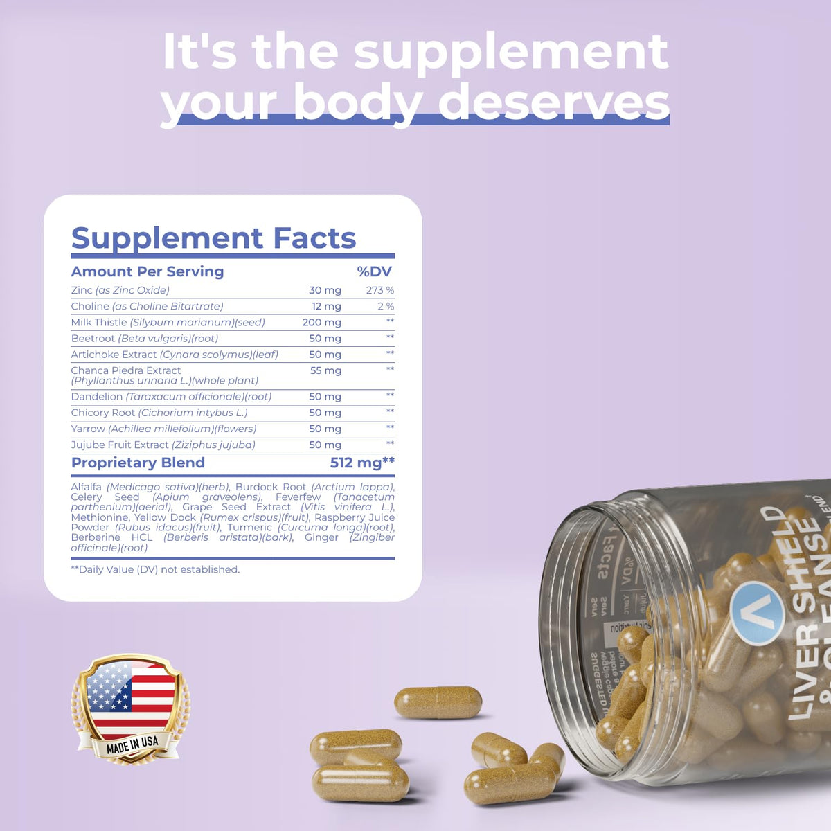 Avenir Nutrition Complément Alimentaire 120 Capsules sur une table