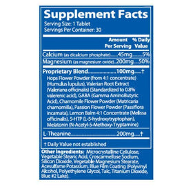 Avinol PM Complément Alimentaire Sommeil Renforcé - côté de l'emballage