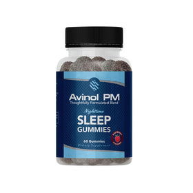 Avinol PM Gummies de Sommeil saveur fruit de la passion, vue de face