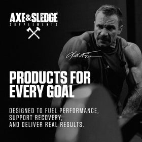 Axe & Sledge Basics Creatine container top view