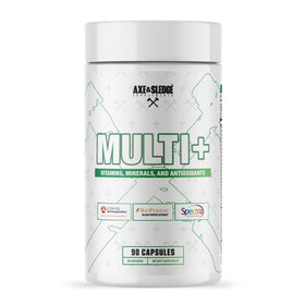 Axe & Sledge Multi Plus Multivitamin 90 capsules vue de face