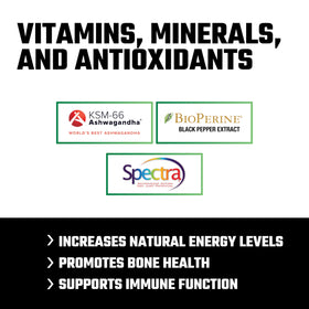 Axe & Sledge Multi Plus Multivitamin étiquette du produit