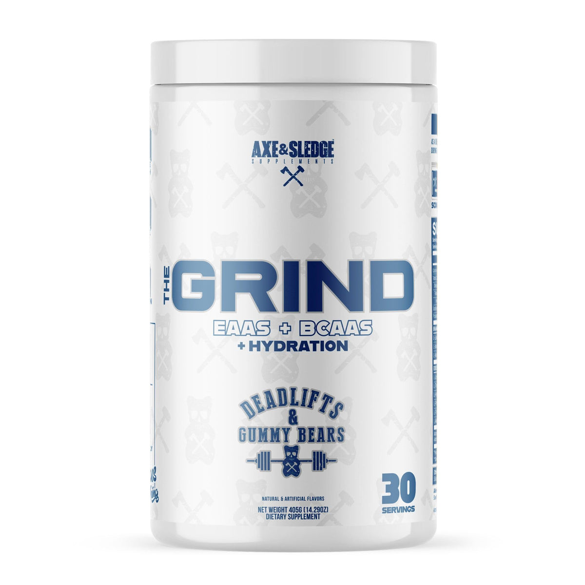 Axe & Sledge The Grind Acides Aminés Essentiels 508g vue avant