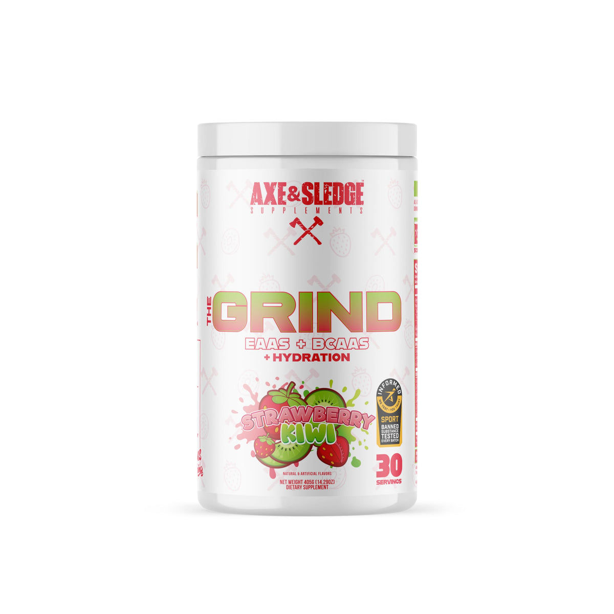 Axe & Sledge The Grind Acides Aminés Essentiels, emballage avant